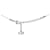 Dior Collar Vertical CD Plata  - vista 3