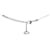 Dior Collar Vertical CD Plata  - vista 4