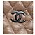 Chanel Borsa Tote trapuntata CC marrone - vista 8