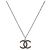 Chanel Collana Cubic CC Argento - vista 2