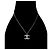 Chanel Collana Cubic CC Argento - vista 5