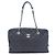 Chanel Borsa a tracolla con catena argentata e logo CC in caviar Blu
