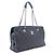 Chanel Borsa a tracolla con catena argentata e logo CC in caviar Blu - view 2