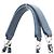 Chanel Borsa a tracolla con catena argentata e logo CC in caviar Blu - view 7
