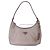 Saffiano Prada Borsa a spalla Hobo Re-Edition Re-Nylon Marrone - vista 8