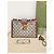 Padlock Gucci Borsa a tracolla GG Supreme Marrone con catena con lucchetto - vista 8