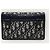 Dior Pochette Montaigne Two-in-One in Jacquard Obliquo Blu - vista 6