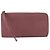 Bottega Veneta Long portefeuille en cuir Intrecciato rose foncé