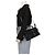 Marni Sac tote de alça superior e bolsa de ombro em couro preto - vista 11