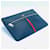 Gucci Clutch Ophidia Stripe Blu - vista 3