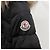 Langer Daunenmantel Moncler Chloe Logo Schwarz Größe - Ansicht 4