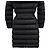 Langer Daunenmantel Moncler Chloe Logo Schwarz Größe - Ansicht 7