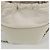Maison Martin Margiela Pequeño bolso bucket y bolso de hombro en cuero charol blanco - vista 14