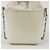 Maison Martin Margiela Pequeño bolso bucket y bolso de hombro en cuero charol blanco - vista 5