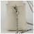 Maison Martin Margiela Pequeño bolso bucket y bolso de hombro en cuero charol blanco - vista 8