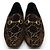 Gucci Mocassini Jordan GG Velvet Gold Horsebit marrone