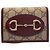 Horsebit 1955 Gucci Tarjetero Horsebit Beige Ancora Red Multicolor