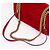 Gucci Piccola borsa a tracolla Marmont in scamosciato rosso - vista 8