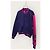 Louis Vuitton Strick-Bomberjacke mit Purple Block Monogramm Lila - Ansicht 2