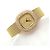 Patek Philippe Orologio da donna piccolo orologio dorato quadrante glitter diamante originale - vista 21