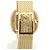 Patek Philippe Orologio da donna piccolo orologio dorato quadrante glitter diamante originale - vista 9
