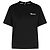 Moncler Baumwoll-T-Shirt mit Logo Schwarz