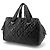 Chanel Borsa bowling Timeless CC Logo Caviar Tote Bag Boston Bag Nero