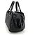 Chanel Borsa bowling Timeless CC Logo Caviar Tote Bag Boston Bag Nero - vista 4