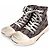 Balenciaga High Top Sneaker Dunkelgrau Braun - Ansicht 8