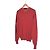 Loro Piana Langarm-Strick-T-Shirt aus Baumwolle mit Rundhalsausschnitt für Herren Rot - Ansicht 2
