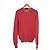 Loro Piana Langarm-Strick-T-Shirt aus Baumwolle mit Rundhalsausschnitt für Herren Rot - Ansicht 3