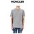 Moncler Baumwoll-T-Shirt mit Lucky Chance Logo-Patch Größe Silber - Ansicht 5