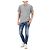 Moncler Baumwoll-T-Shirt mit Lucky Chance Logo-Patch Größe Silber - Ansicht 9