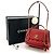 Chanel Borsa Tote Crossbody Caviar Business Affinity Gold Piccola Rosso