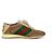 Gucci Sneakers basse Rocket in scamosciato GG Web da donna Beige Marrone - vista 3