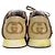 Gucci Sneakers basse Rocket in scamosciato GG Web da donna Beige Marrone - vista 8