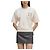 Hermès Bestickter Kurzarm-Sweatshirt für Damen Mehrfarben