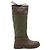 Céline Hohe Stiefel aus Nylon und Kalbsleder Braun