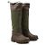 Céline Hohe Stiefel aus Nylon und Kalbsleder Braun - Ansicht 6