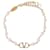 Valentino Bracciale con perle Logo Signature D'oro - vista 5