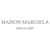Maison Martin Margiela Seidenpullover mit numerischen Mustern Blau  - Ansicht 3