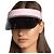 Jimmy Choo Visiera da Sole Calix Golf Escursionismo Moda Rosa Perla Banding Rosa Cappello da Sole Multicolore