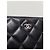 Chanel Clutch Classic in Agnello Nero con Charm Rocket Argentato Large - vista 4