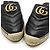 Gucci Mule espadrille loafer GG Marmont nero Marrone - vista 10