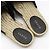 Gucci Mule espadrille loafer GG Marmont nero Marrone - vista 11