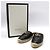 Gucci Mule espadrille loafer GG Marmont nero Marrone - vista 2