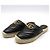 Gucci Mule espadrille loafer GG Marmont nero Marrone - vista 3