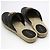 Gucci Mule espadrille loafer GG Marmont nero Marrone - vista 6