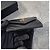 Saint Laurent Portacarte a busta placcato oro Medium Nero - vista 6