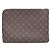 Louis Vuitton Clutch Monogram Canvas Fuchsia Étoile Voyage GM Multicolore - vista 3